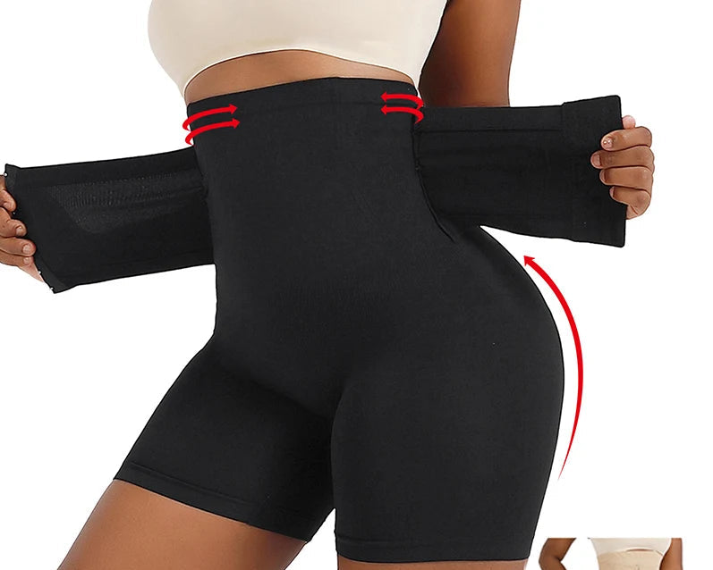 Corrigerende Shapewear Shorts – High Waist