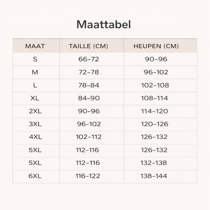 Halve Faya – Lift voor de billen & platte buik effect