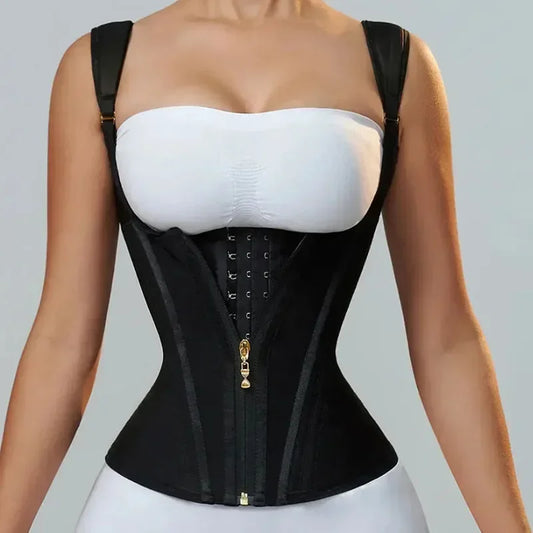 Waist trainer met schouderbandjes