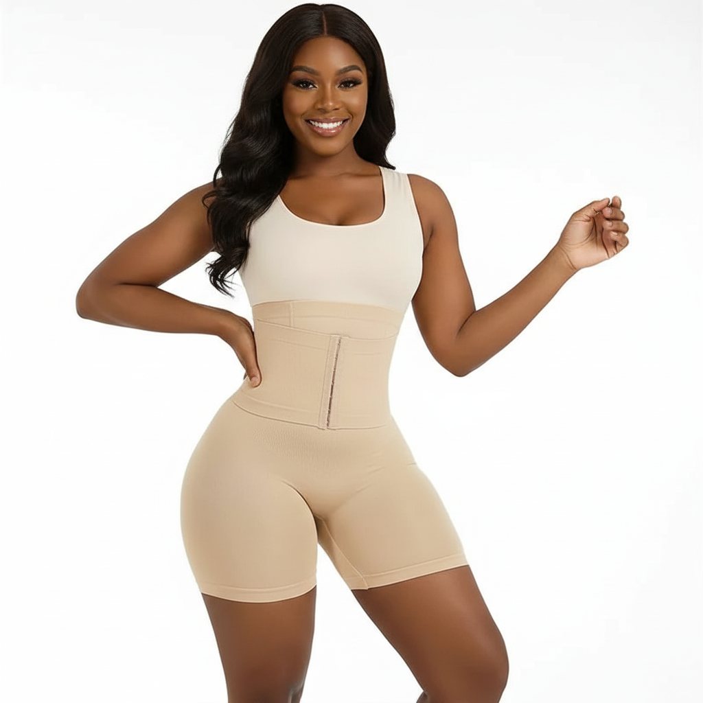 Corrigerende Shapewear Shorts – High Waist