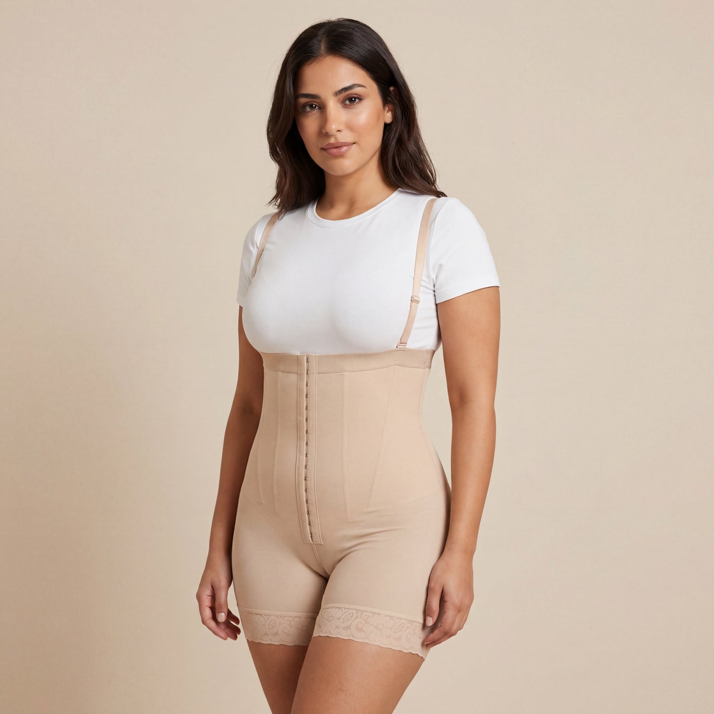 Faja – Hoge Taille Shapewear met Afneembare Bandjes & Haaksluiting