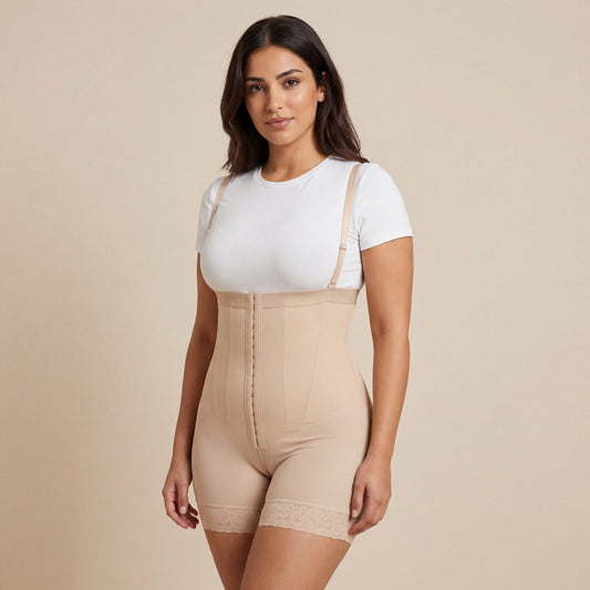 Faja – Hoge Taille Shapewear met Afneembare Bandjes & Haaksluiting