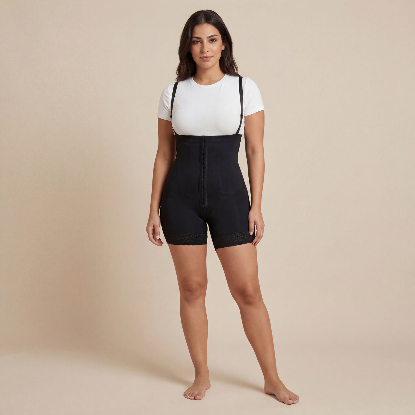 Faja – Hoge Taille Shapewear met Afneembare Bandjes & Haaksluiting